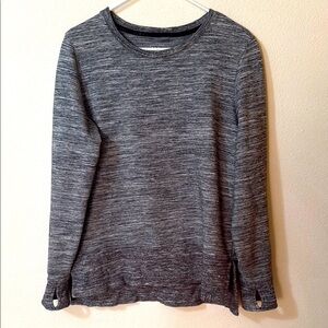 L.L. Bean Heather Gray Heavyweight Long Sleeve